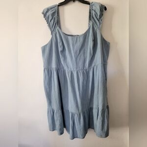 Old Navy chambray dress 3X